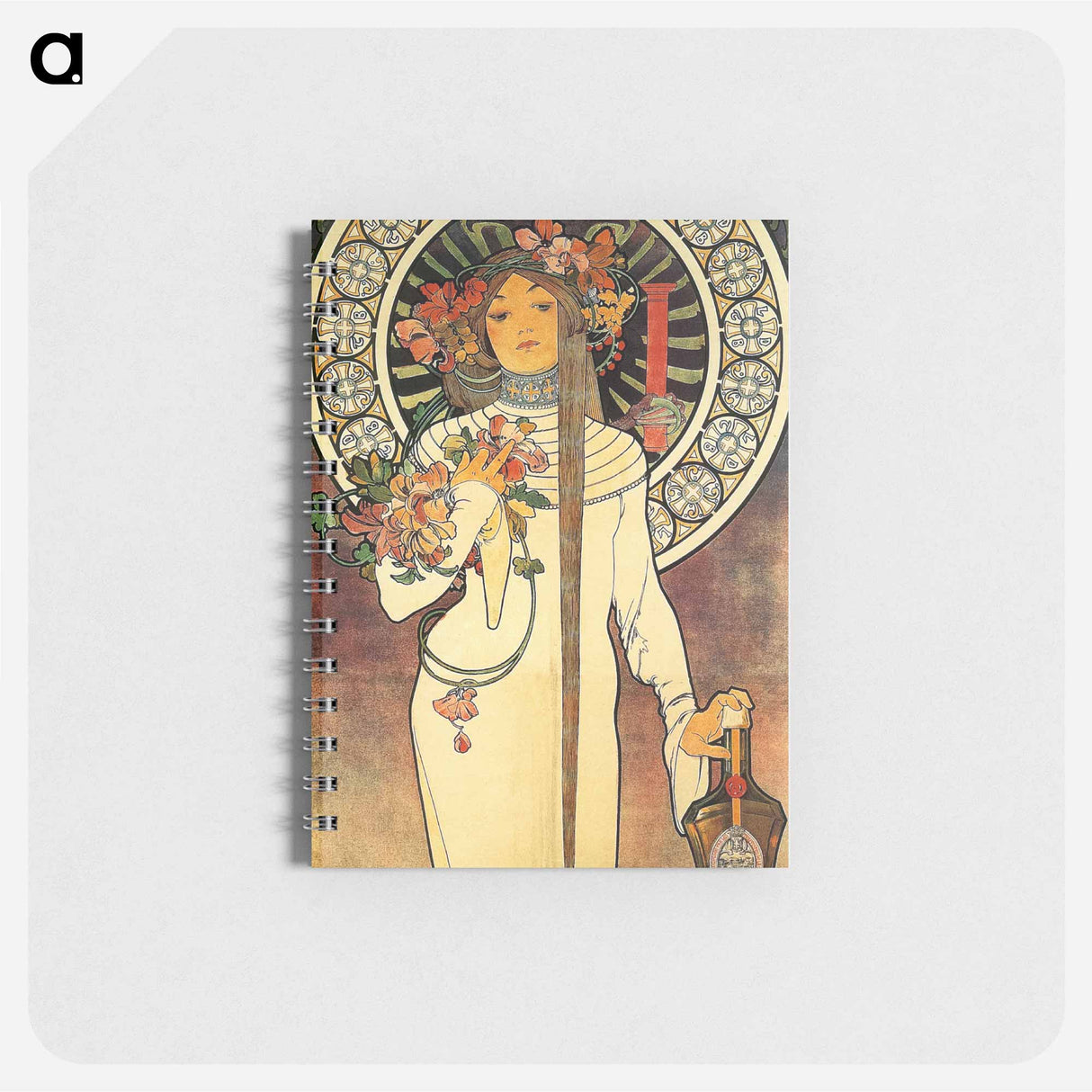 Art Nouveau illustration - アルフォンス ミュシャ Memo.