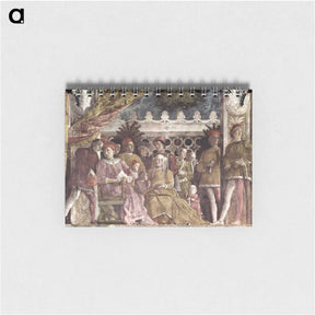 アートメモ帳-The court of the Gonzaga - アンドレア マンテーニャ Memo.