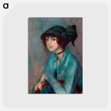 アートポストカード-The Brunette
 - バーンズ・コレクション Postcard.