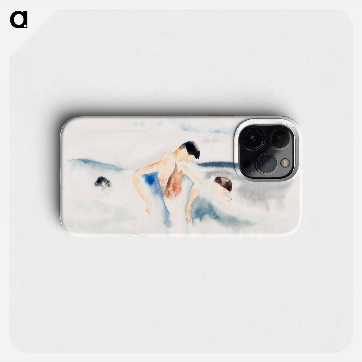 Three Figures in Water - チャールズ デムス Phone Case.