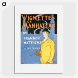 Vignettes of Manhattan - Edward Penfield Poster.