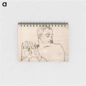アートメモ帳-Portrait of Arthur Roessler - エゴン シーレ Memo.