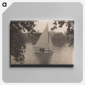 アートパネル-Sailing in central London - エリック リー ジョンソン Canvas.
