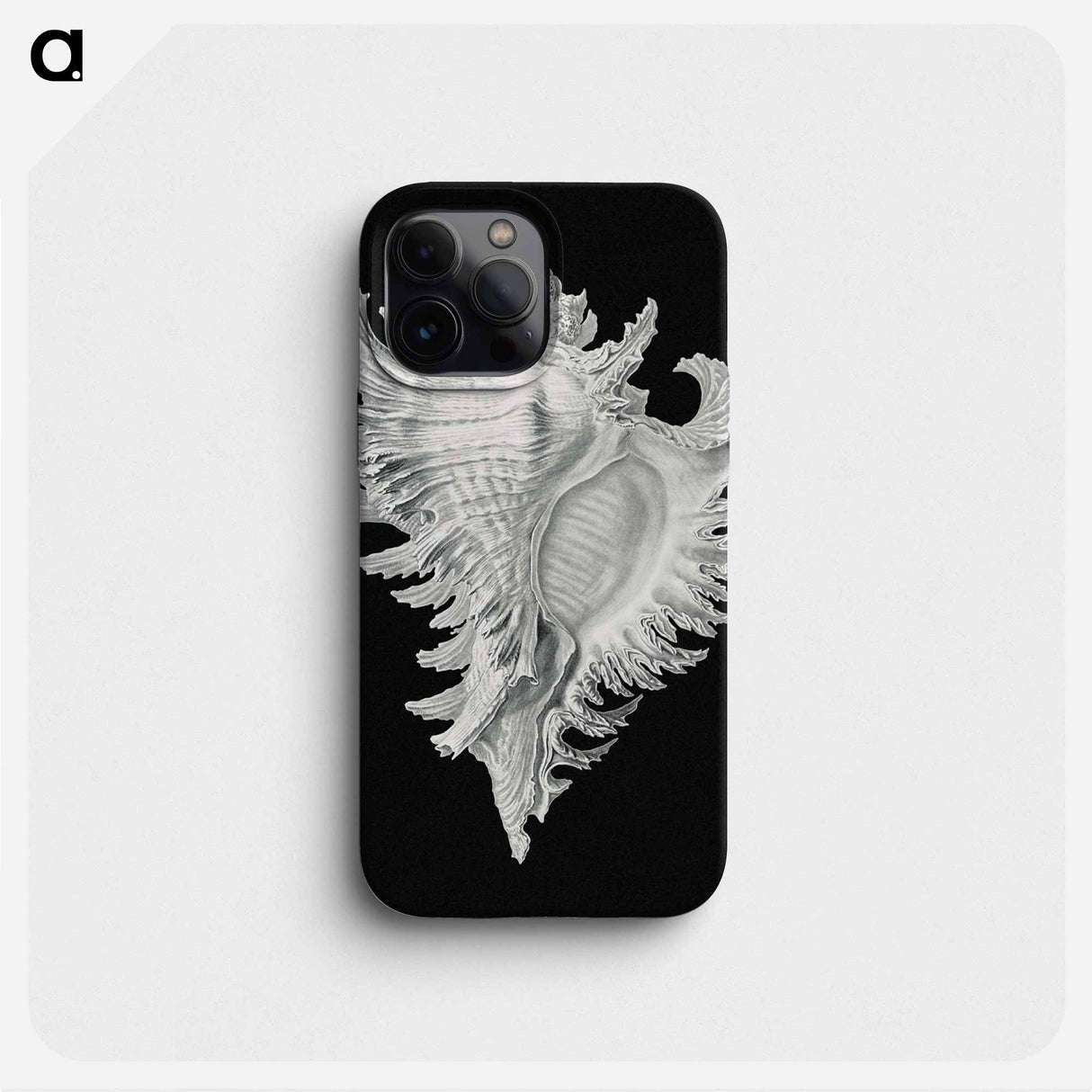 Vintage shell marine life illustration - エルンスト ヘッケル Phone Case.