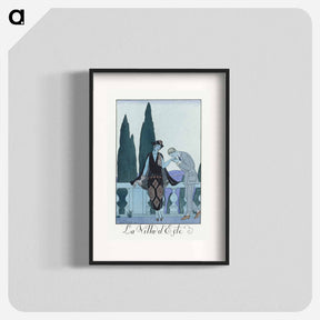 アートポスター-La Villa d'Este - ジョージ バービエ Poster.