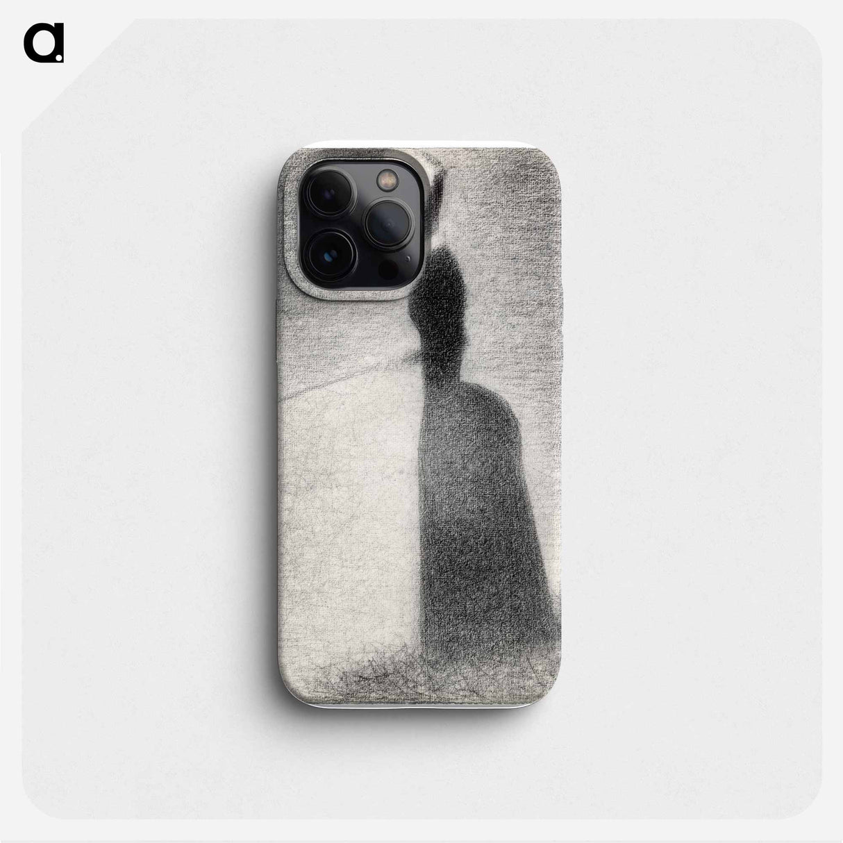 A Woman Fishing - Georges Seurat Phone Case.