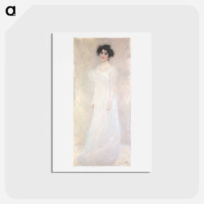 アートポストカード-Serena Pulitzer Lederer by Gustav Klimt - グスタフ クリムト Postcard.