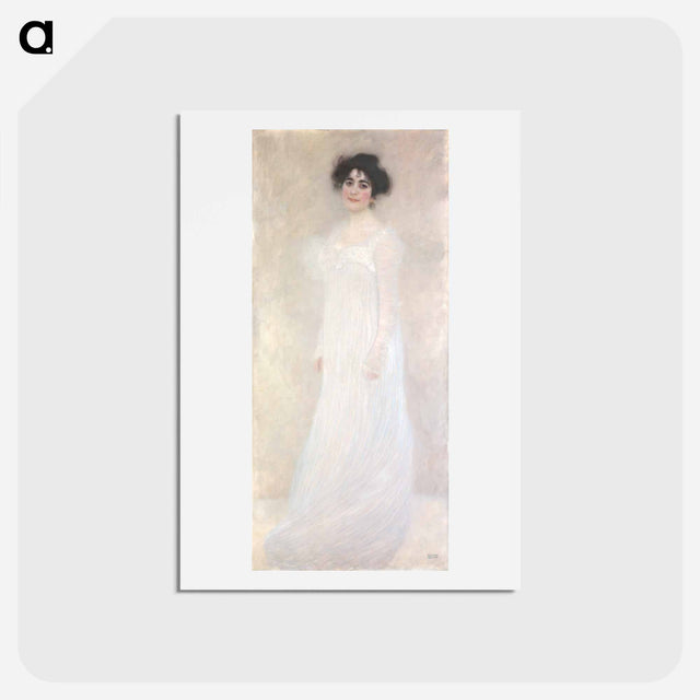 アートポストカード-Serena Pulitzer Lederer by Gustav Klimt - グスタフ クリムト Postcard.
