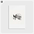 アートポストカード-Tailpiece from Au Pied du Sinaï - アンリ ド トゥールーズ ロートレック Postcard.
