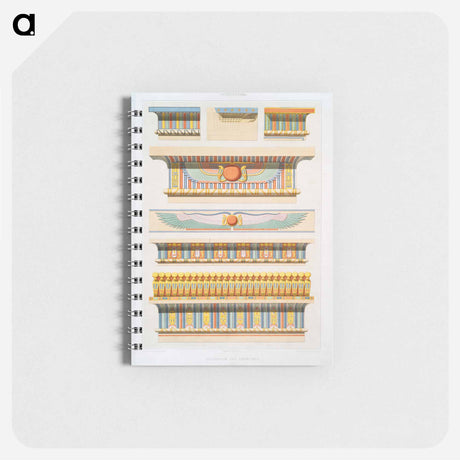 アートメモ帳-Cornice Decorations from Egyptian Art
 - エジプト美術史 Memo.