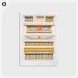 アートポストカード-Cornice Decorations from Egyptian Art
 - エジプト美術史 Postcard.