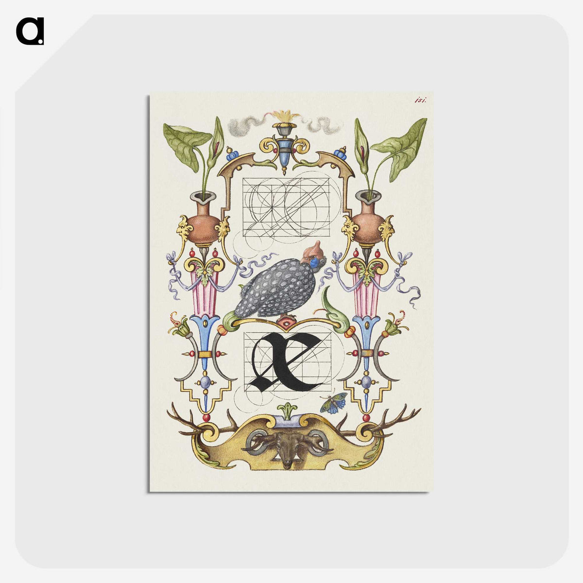 1-58_Joris-Hoefnagel_postcard