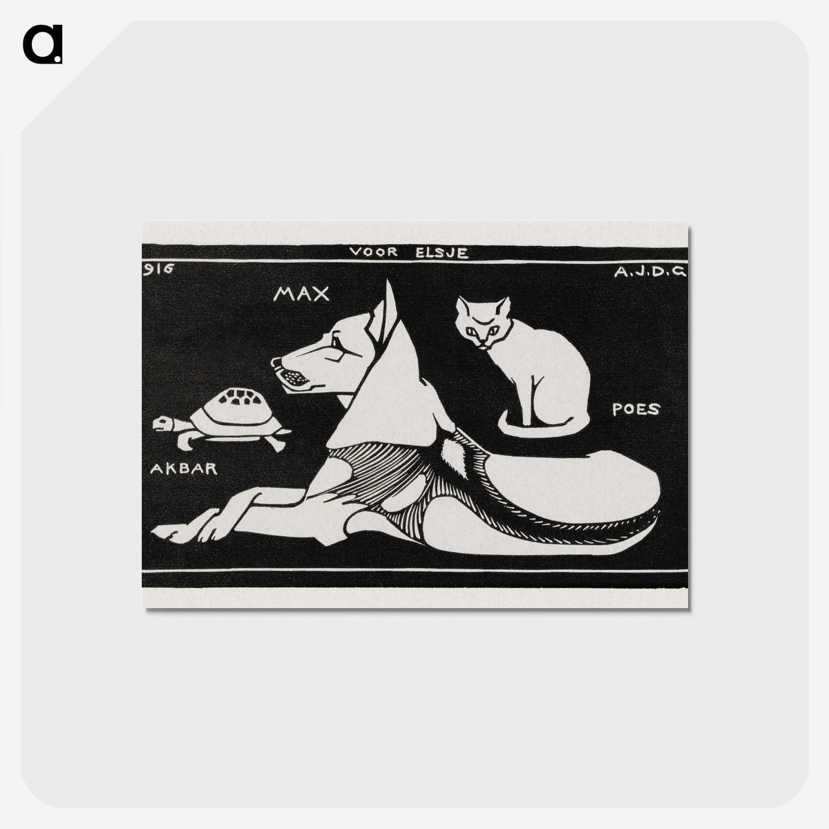1-58_Julie-de-Graag_postcard