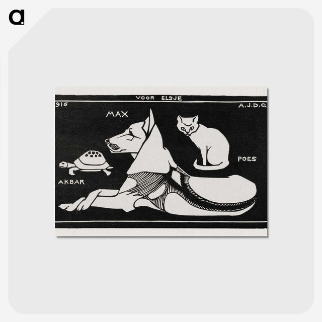 1-58_Julie-de-Graag_postcard
