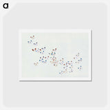 アートポストカード-Cho senshu - 神坂 雪佳 Postcard.
