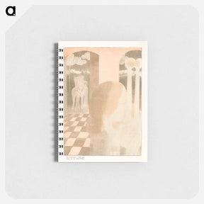 アートメモ帳-Lady waits for her beloved knight - モーリス ドニ Memo.