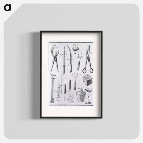 アートポスター-Bloodletting Instruments
 - 国立医学図書館 Poster.