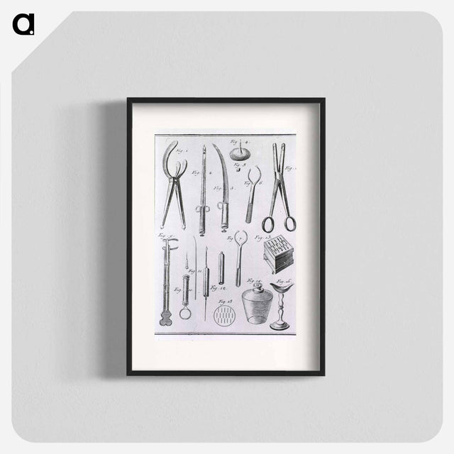 アートポスター-Bloodletting Instruments
 - 国立医学図書館 Poster.