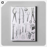 アートパネル-Bloodletting Instruments
 - 国立医学図書館 Canvas.