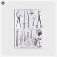 アートポストカード-Bloodletting Instruments
 - 国立医学図書館 Postcard.
