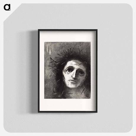 アートポスター-Christ by the Flower - オディロン ルドン Poster.