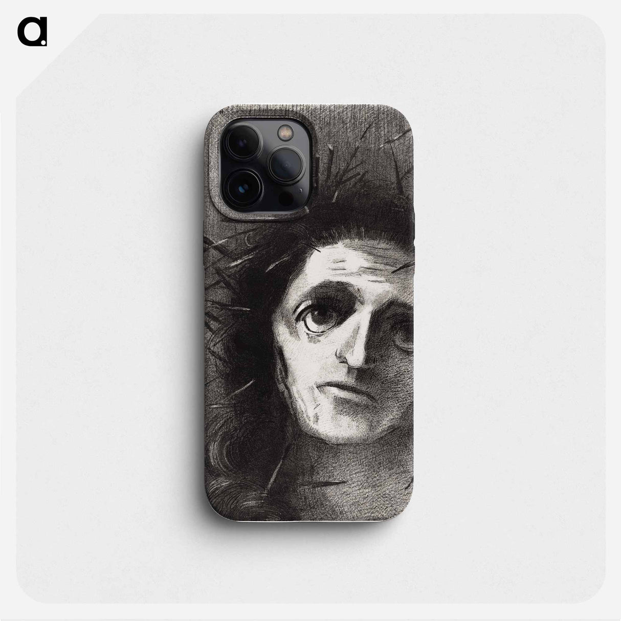 Christ by the Flower - Odilon Redon Phone Case.