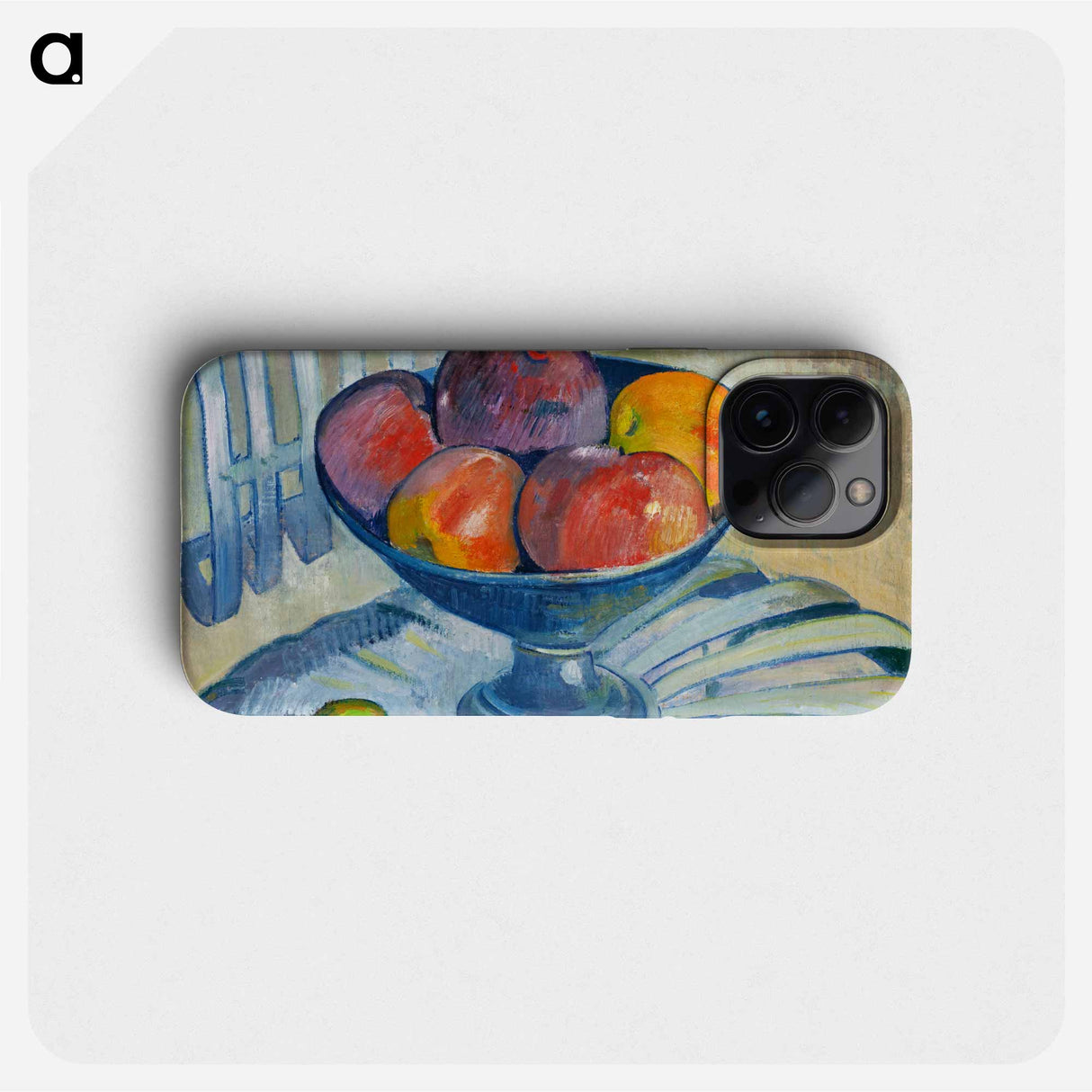 Fruit Dish on a Garden Chair - ポール ゴーギャン Phone Case.