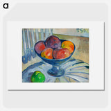 Fruit Dish on a Garden Chair - Paul Gauguin Poster.