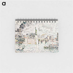 アートメモ帳-The Grenelle bridge - ポール シニャック Memo.