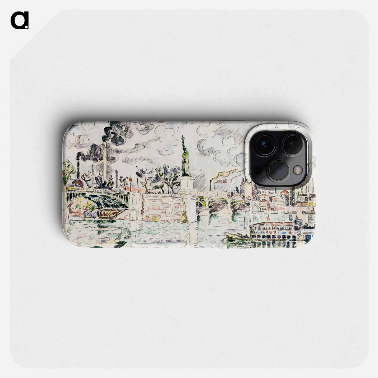 The Grenelle bridge - Paul Signac Phone Case.