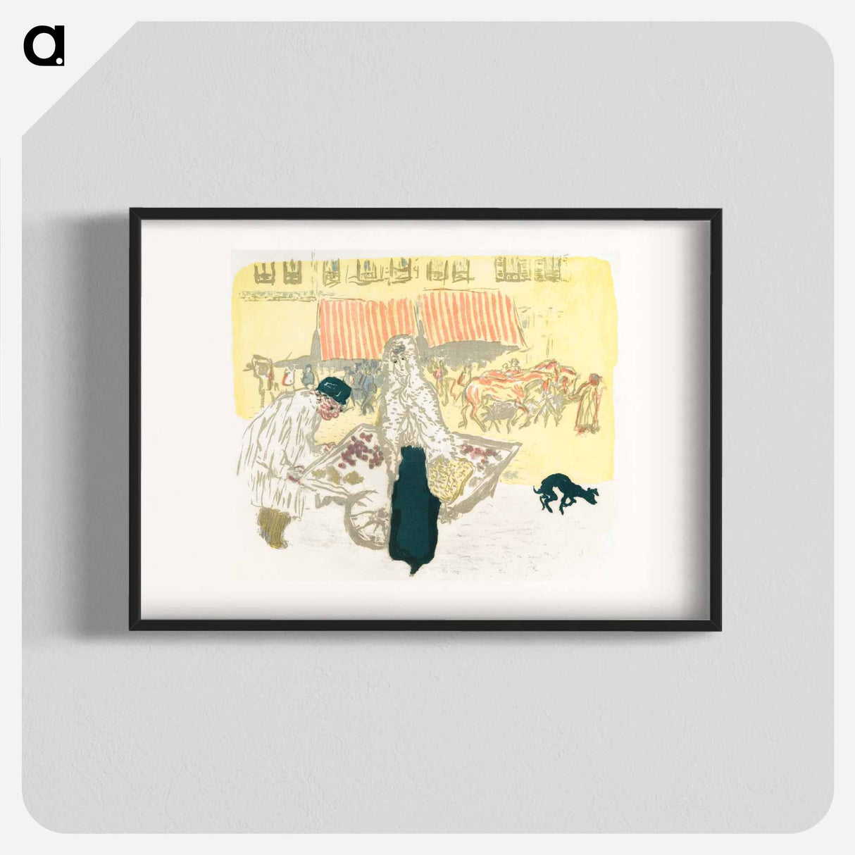 The Pushcart
 - ピエール ボナール Poster.