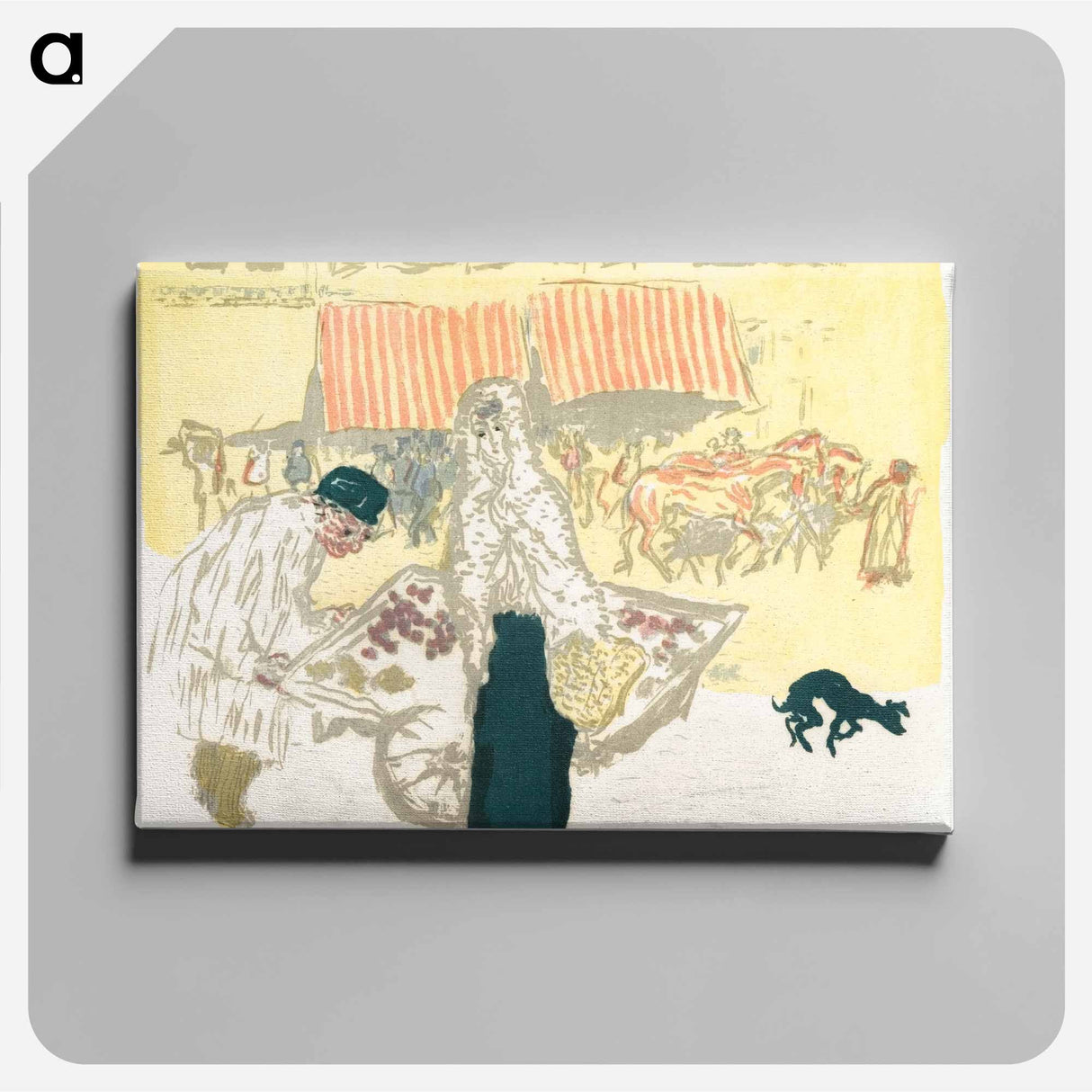 The Pushcart
 - ピエール ボナール Canvas.