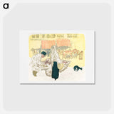 アートポストカード-The Pushcart
 - ピエール ボナール Postcard.