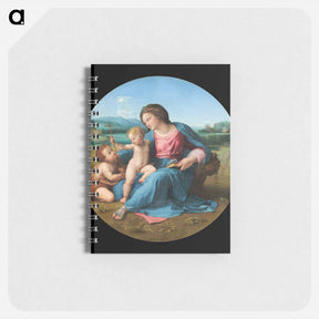 アートメモ帳-Madonna and Child - ラファエロ サンティ Memo.
