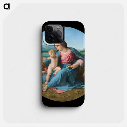 Madonna and Child - ラファエロ サンティ Phone Case.