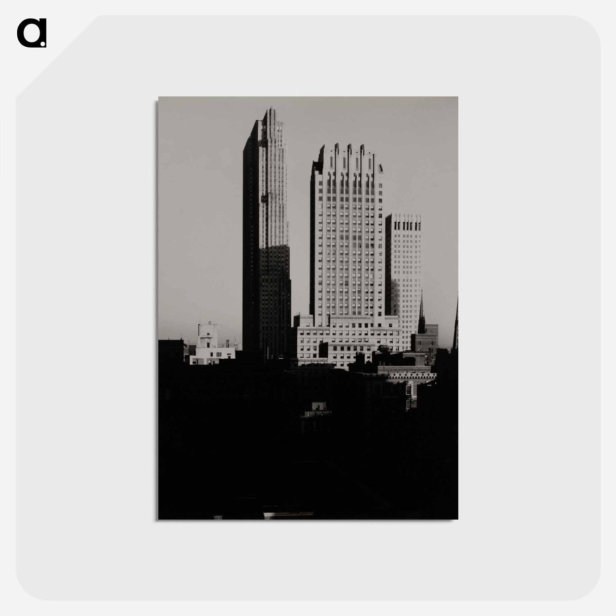 アートポストカード-New York from the Shelton
 - セントルイス美術館 Postcard.