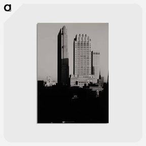 アートポストカード-New York from the Shelton
 - セントルイス美術館 Postcard.