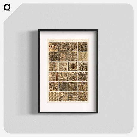 アートポスター-Nineteenth-Century Ornament Pattern
 - 装飾の文法 Poster.