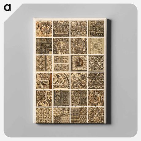 アートパネル-Nineteenth-Century Ornament Pattern
 - 装飾の文法 Canvas.