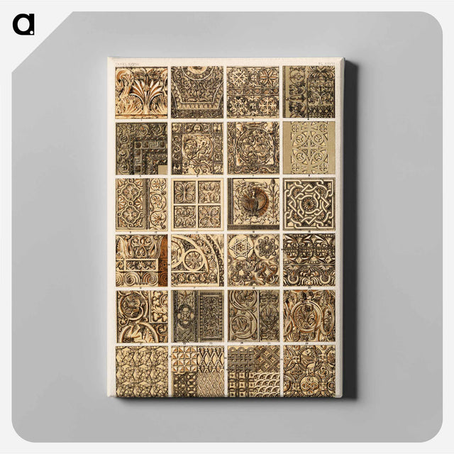アートパネル-Nineteenth-Century Ornament Pattern
 - 装飾の文法 Canvas.