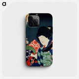 Portraits of Actor - Kunichika Toyohara Phone Case.