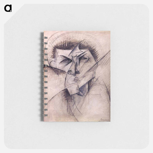 Study for sculpture 'Empty and full abstracts of a head' - ウンベルト ボッチョーニ  Memo.