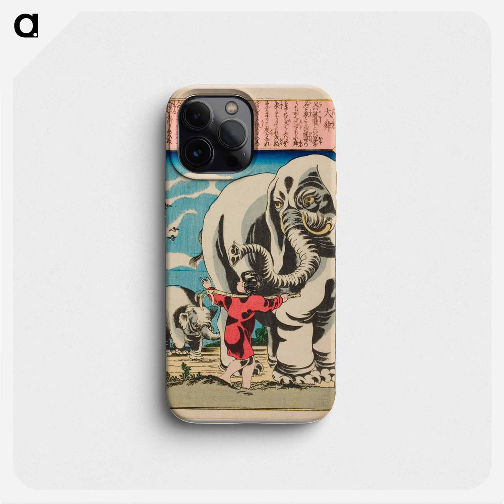 Shun the Great - 歌川 国芳 Phone Case.