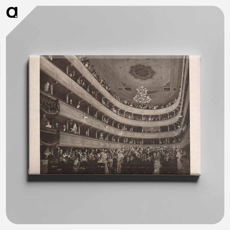 アートパネル-Auditorium in the Old Burgtheater
 - ウィーン博物館 Canvas.