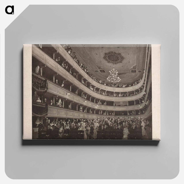 アートパネル-Auditorium in the Old Burgtheater
 - ウィーン博物館 Canvas.