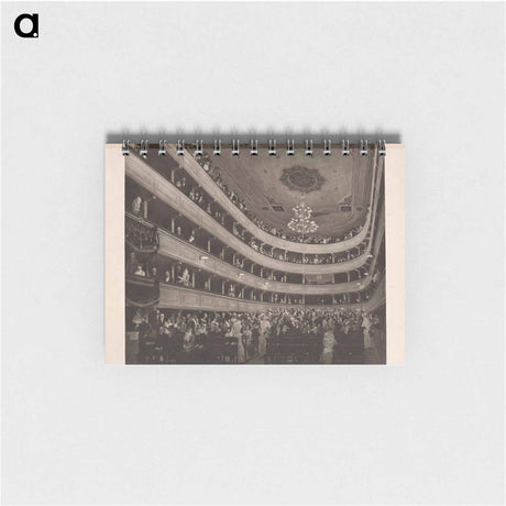 アートメモ帳-Auditorium in the Old Burgtheater
 - ウィーン博物館 Memo.
