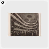 アートポストカード-Auditorium in the Old Burgtheater
 - ウィーン博物館 Postcard.