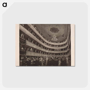 アートポストカード-Auditorium in the Old Burgtheater
 - ウィーン博物館 Postcard.