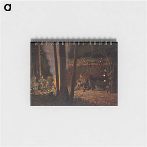 アートメモ帳-In Front of Yorktown - ウィンスロー ホーマー Memo.