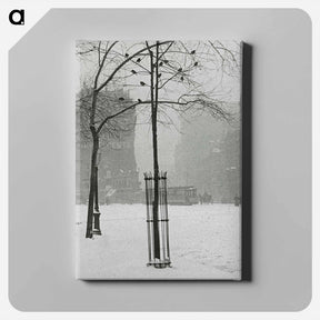 アートパネル-Tree in Snow, New York City - アルフレッド スティーグリッツ Canvas.